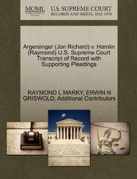 Argersinger - Additional Contributors