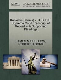 Koniecki - Bork, Robert H.