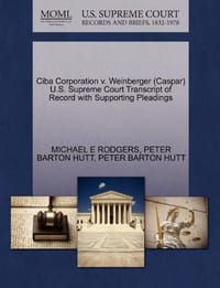 CIBA Corporation V. Weinberger