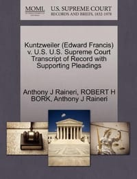 Kuntzweiler - Bork, Robert H.