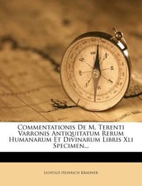 Commentationis de M. Terenti Varronis Antiquitatum Rerum Humanarum Et Divinarum Libris XLI Specimen...