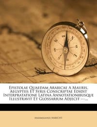 Epistolae Quaedam Arabicae a Mauris, Aegyptiis Et Syris Conscriptae Edidit Interpratatione Latina Annotationibusque Illustravit Et Glossarium Adjecit