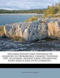 Specimen Novum Juris Naturalis de Aequitate in Probabilibus, Exemplo \Emtionis Spei\" Illustrata