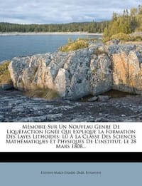 M Moire Sur Un Nouveau Genre de Liqu Faction Ign E Qui Explique La Formation Des Layes Lithoides