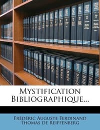 Mystification Bibliographique...