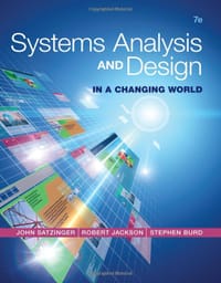 Systems Analysis and Design in a Changing World, 7th Edition