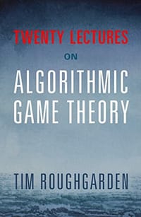 书籍 Twenty Lectures on Algorithmic Game Theory的封面