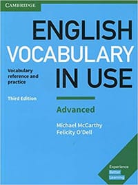 书籍 English Vocabulary in Use: Advanced Book with Answers: Vocabulary Reference and Practice 3rd Edition的封面