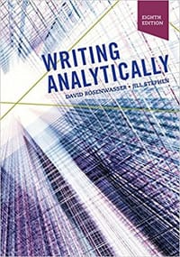 书籍 Writing Analytically的封面