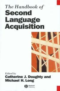 书籍 The Handbook of Second Language Acquisition的封面