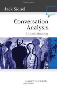 书籍 Conversation Analysis的封面