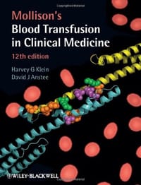 书籍 Mollison's Blood Transfusion in Clinical Medicine的封面