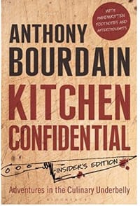 书籍 Kitchen Confidential Insider's Edition的封面