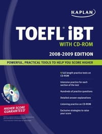 Kaplan TOEFL iBT with CD-ROM 2008-2009 - Kaplan