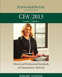 Schweser Notes for the CFA Exam 2013 Level 1 - Schweser