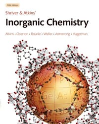 书籍 Shriver & Atkins' Inorganic Chemistry的封面