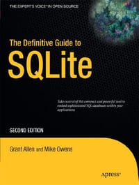 书籍 The Definitive Guide to SQLite的封面