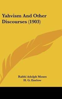 Yahvism and Other Discourses