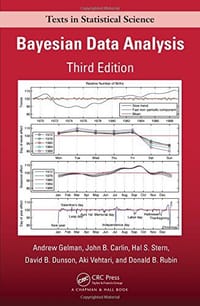 书籍 Bayesian Data Analysis, Third Edition的封面