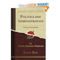 Politics and Administration