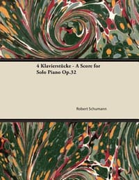 4 Klavierstucke - A Score for Solo Piano Op.32