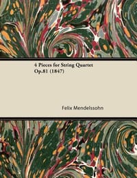 4 Pieces for String Quartet Op.81
