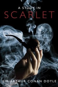 书籍 A Study in Scarlet的封面