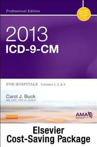 2013 ICD-9-CM for Hospitals, Volumes 1, 2, and 3 Professional Edition - Buck, Carol J.