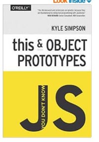 书籍 You Don't Know JS: this & Object Prototypes的封面