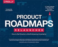 书籍 Product Roadmaps Relaunched的封面