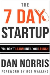 书籍 The 7 Day Startup的封面