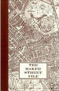 书籍 The Baker Street File的封面