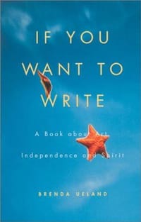 书籍 If You Want to Write的封面