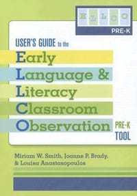 Early Language and Literacy Classroom Observation