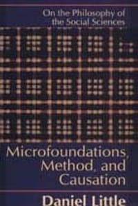 Microfoundations, Methods, and Causation