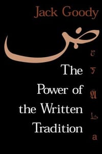 书籍 POWER OF WRITTEN TRADITION PB的封面