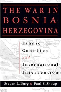 The War in Bosnia-Herzegovina - Steven L. Burg, Paul S. Shoup