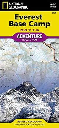 Everest Base Camp - National Geographic Maps - Adventure