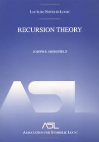 Recursion Theory (Lecture Notes In Logic, 1) (Lecture Notes in Logic, 1.)