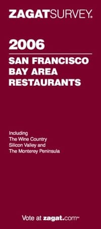 2006 San Francisco/Bay Area Restaurants Zagatsurvey