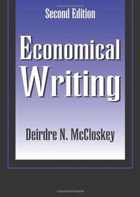 Economical Writing - Deirdre McCloskey