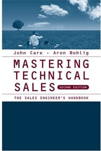 书籍 Mastering Technical Sales的封面