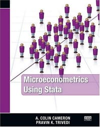 书籍 Microeconometrics Using Stata的封面