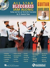 ALL STAR BLUEGRASS JAM-ALONG FOR GUITAR BK/CD (Jam Along Book & CD)