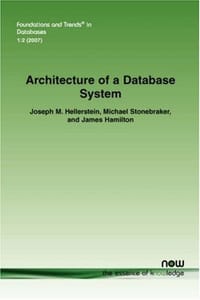 书籍 Architecture of a Database System的封面