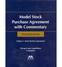 Model Stock Purchase Agreement with Commentary