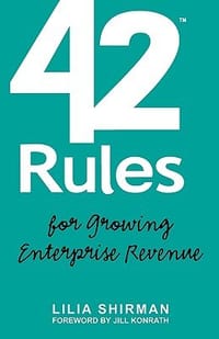 书籍 42 Rules for Growing Enterprise Revenue的封面
