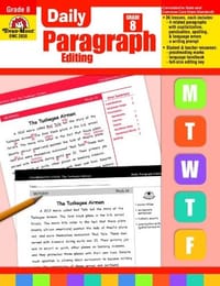 Daily Paragraph Editing, Grade 8