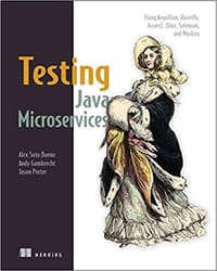 书籍 Testing Java Microservice的封面