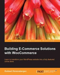 书籍 Building E-Commerce Solutions with WooCommerce的封面